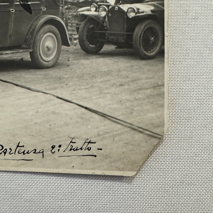 Vintage Car Automobile Photo Photograph Print Italian Italy