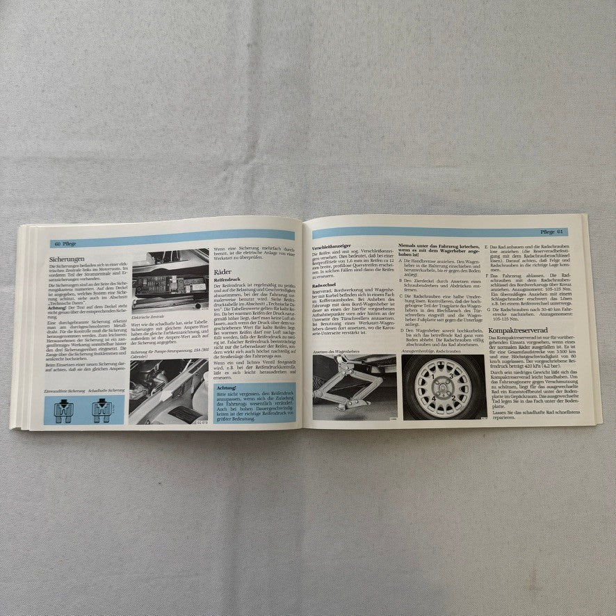1988 Saab 900 Owners Manual Instruction Guide Book Combi Cabriolet GERMAN TEXT