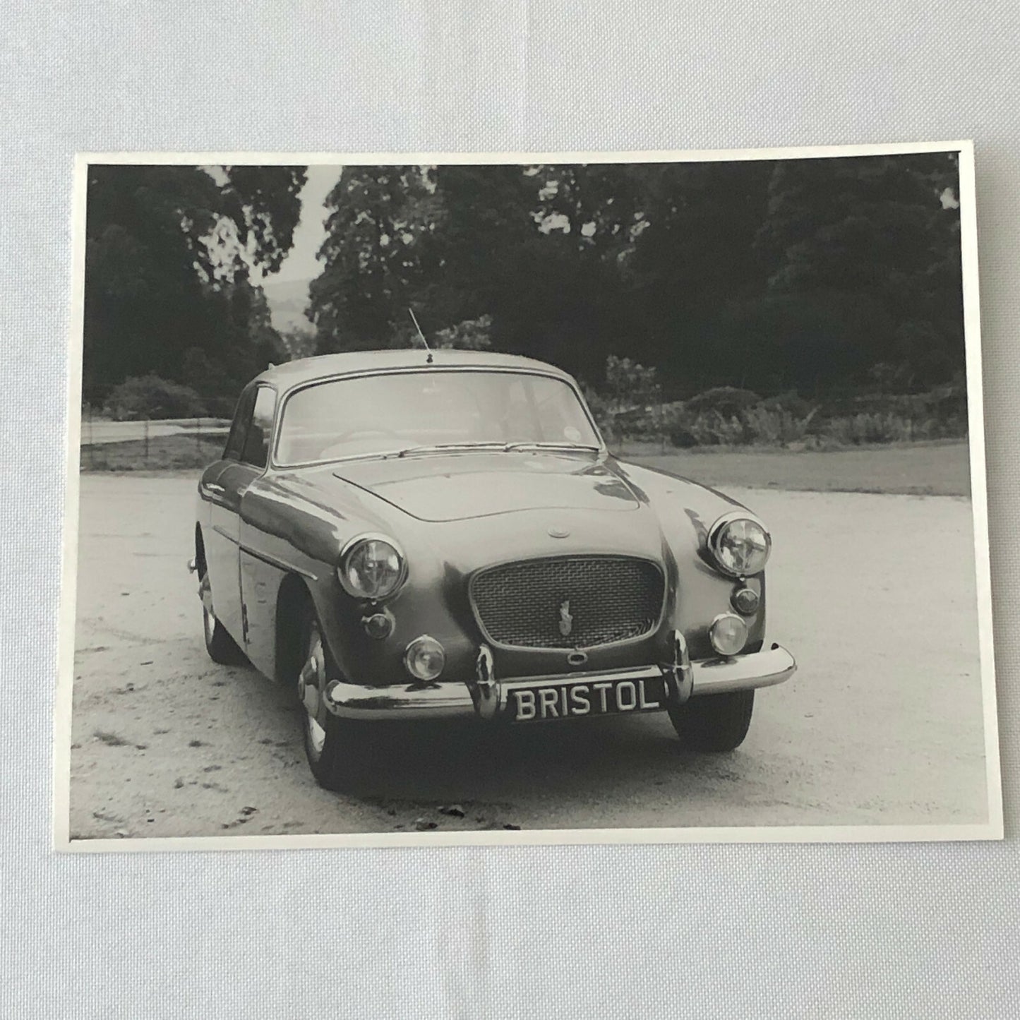 Vintage Bristol Car Factory Press Photo Photograph Print 