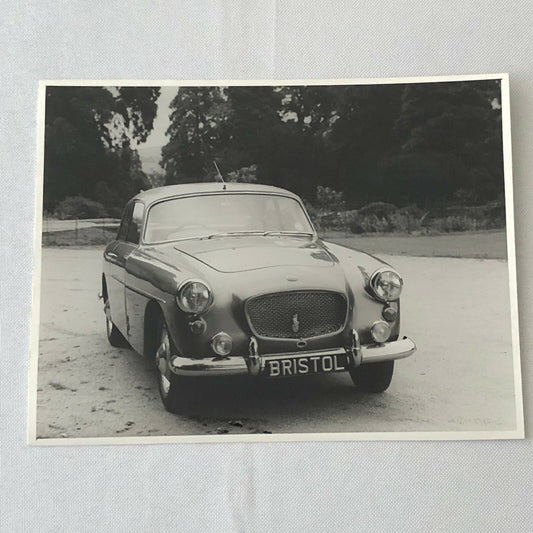 Vintage Bristol Car Factory Press Photo Photograph Print 