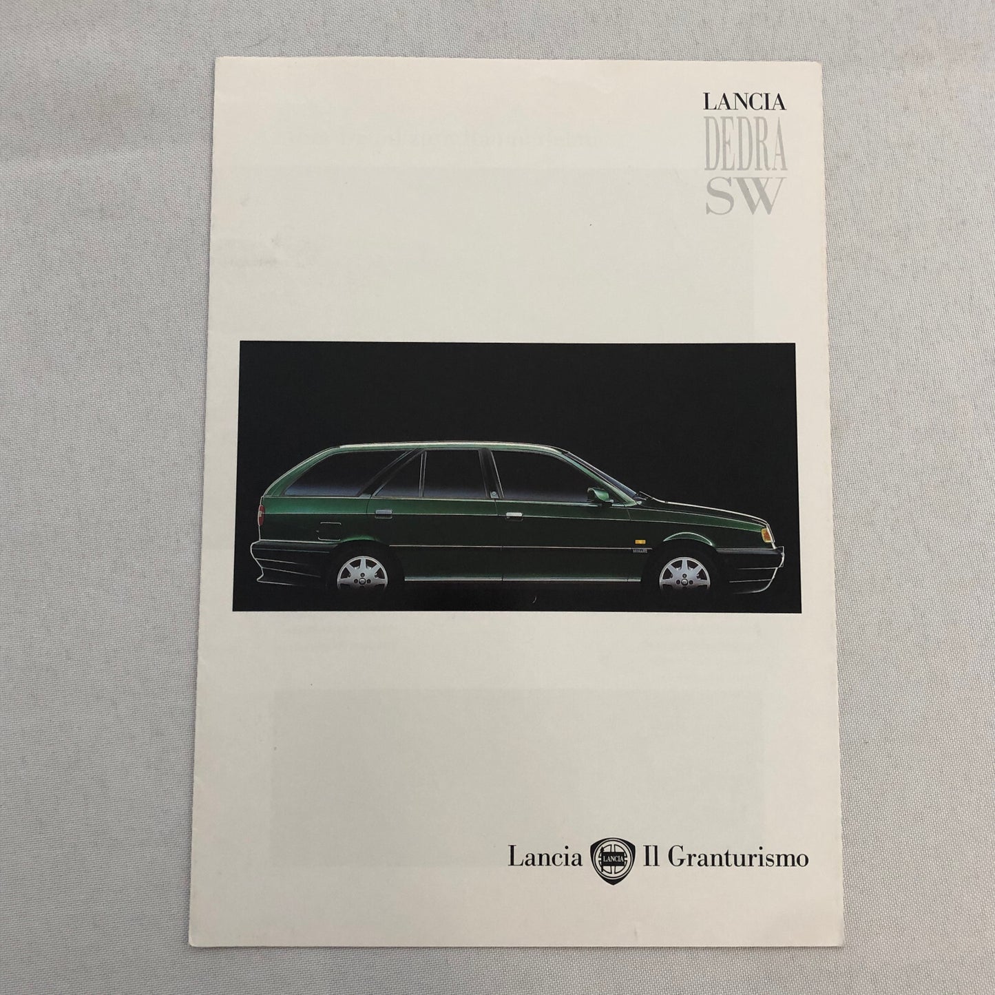 Lancia Dedra SW Station Wagon Car Sales Brochure Catalog Dedra German Text