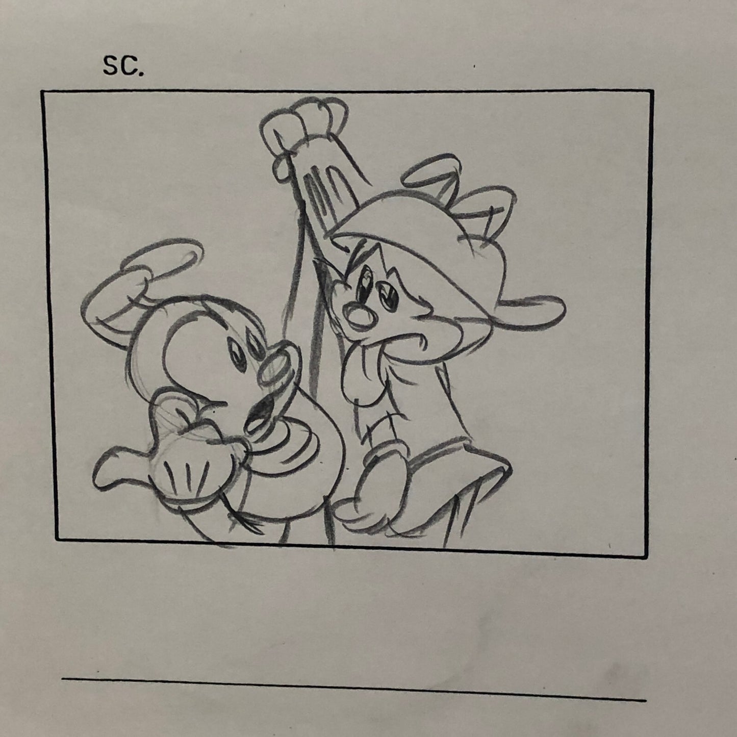 ANIMANIACS Animation Storyboard Illustration Drawing Sketch Story Board Art