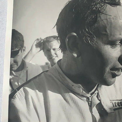 Vintage John Surtees at Riverside CanAm Victory Photo Photograph Bernard CAHIER
