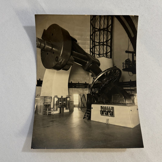 Astrophysical Observatory Telescope Vintage Photo Photograph Print Astronomy