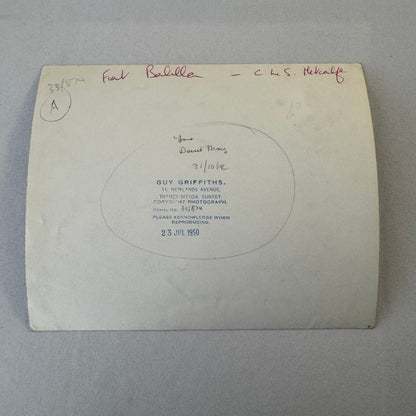 Vintage Racing Photo Fiat Balilla at Hillclimb Race Guy Griffiths Photo