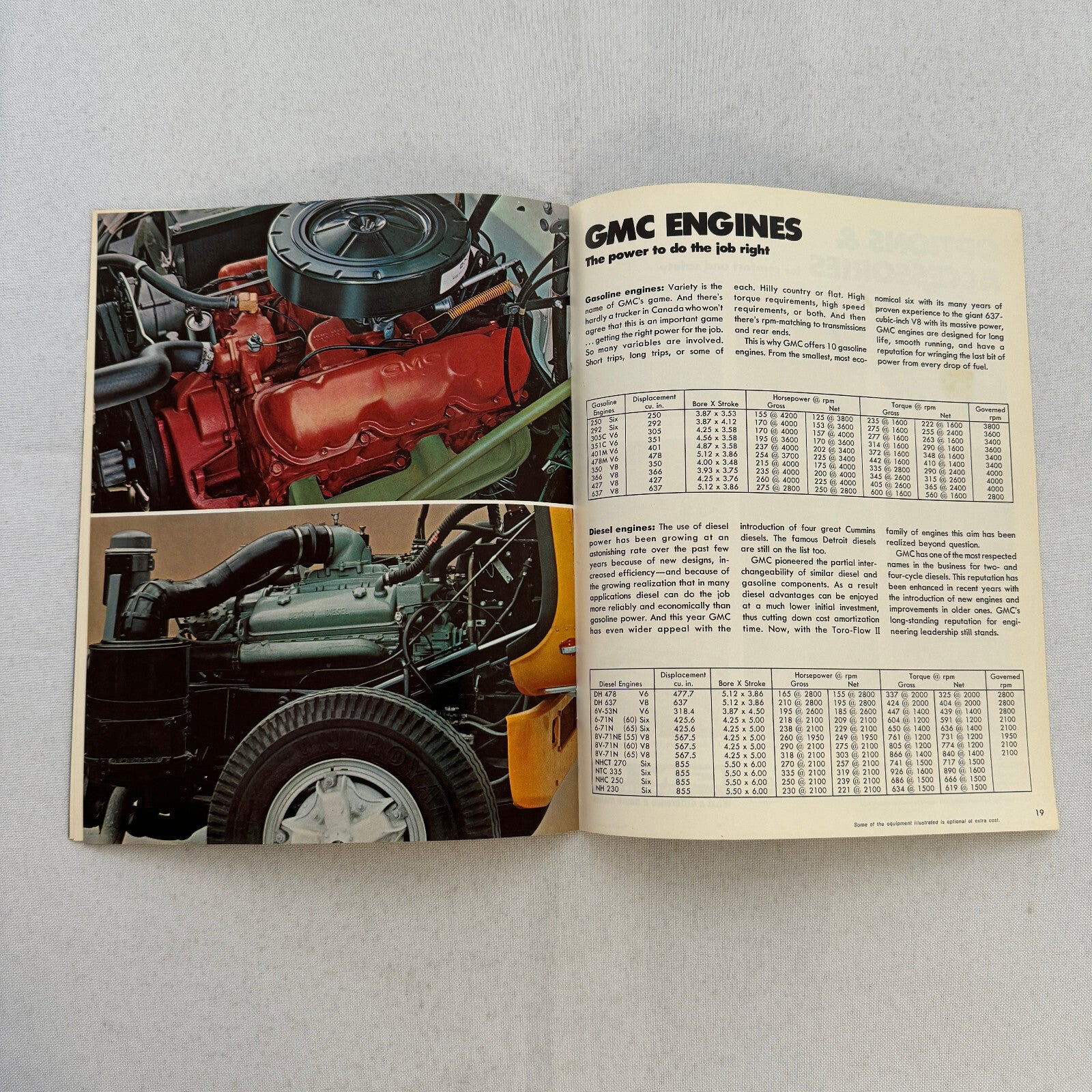 1970 GMC Heavy Duty and Medium Duty Truck Sales Brochure Catalog Astro Vintage