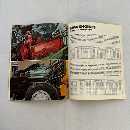 1970 GMC Heavy Duty and Medium Duty Truck Sales Brochure Catalog Astro Vintage