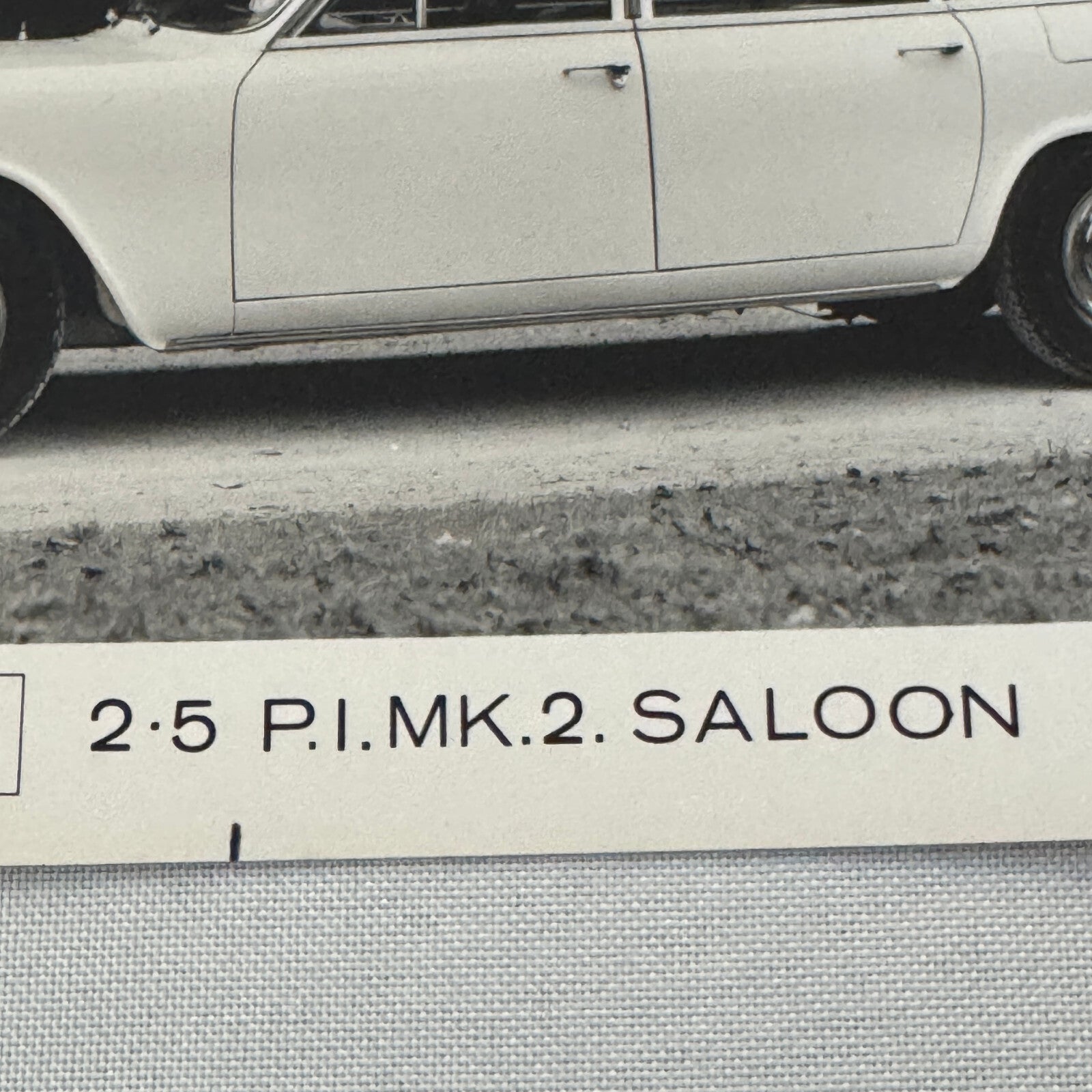 Triumph 2.5 PI MK 2 Saloon Sedan Car Factory Press Photo Photograph Print 1972