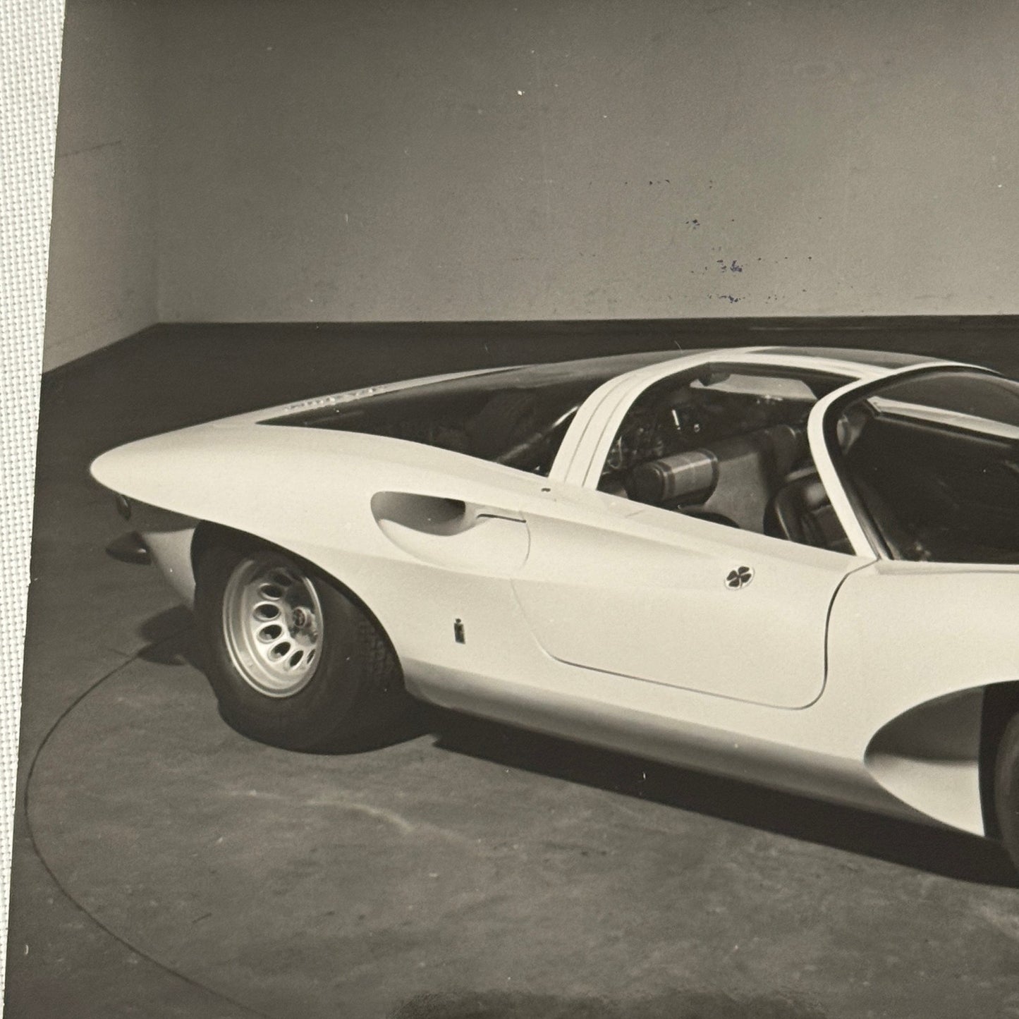 1969 Alfa Romeo 33 Prototipo Speciale Pininfarina Factory Photo Photograph