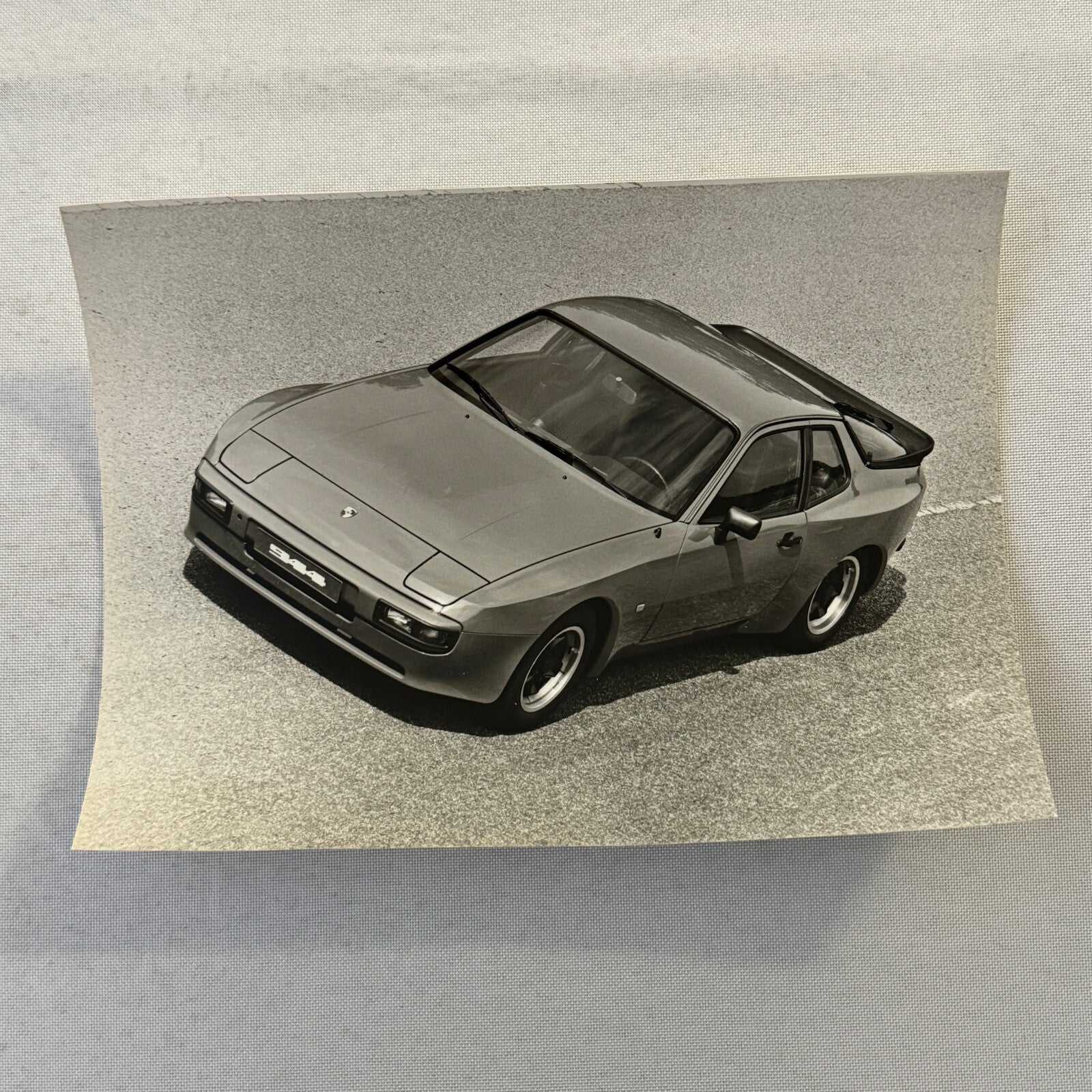 Porsche 944 Car Factory Press Photo Photograph Vintage