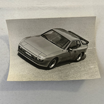 Porsche 944 Car Factory Press Photo Photograph Vintage