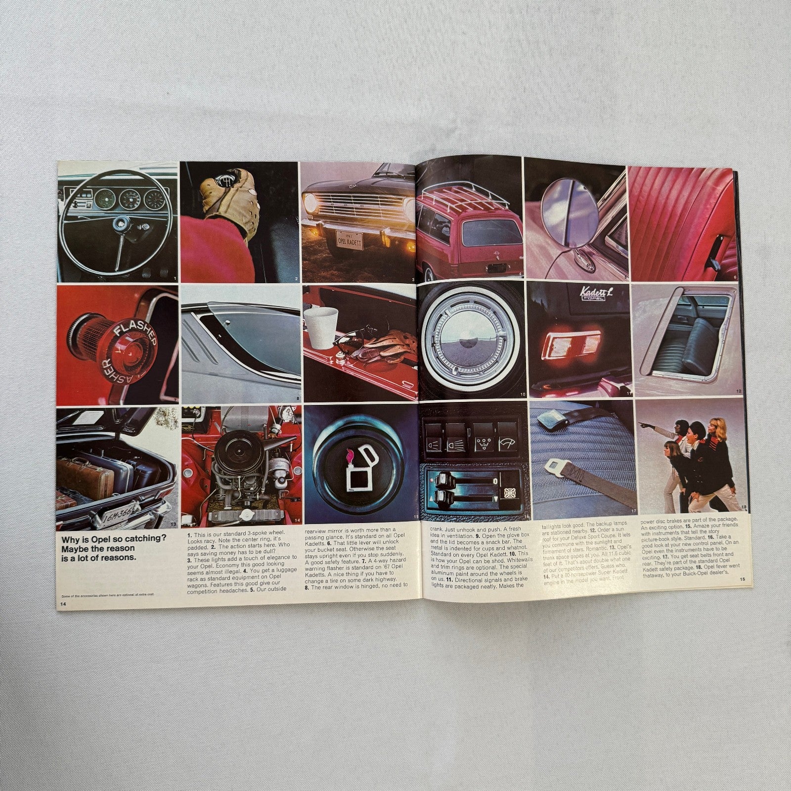 1967 Buick Opel Kadett Car Sales Brochure Catalog Advertising