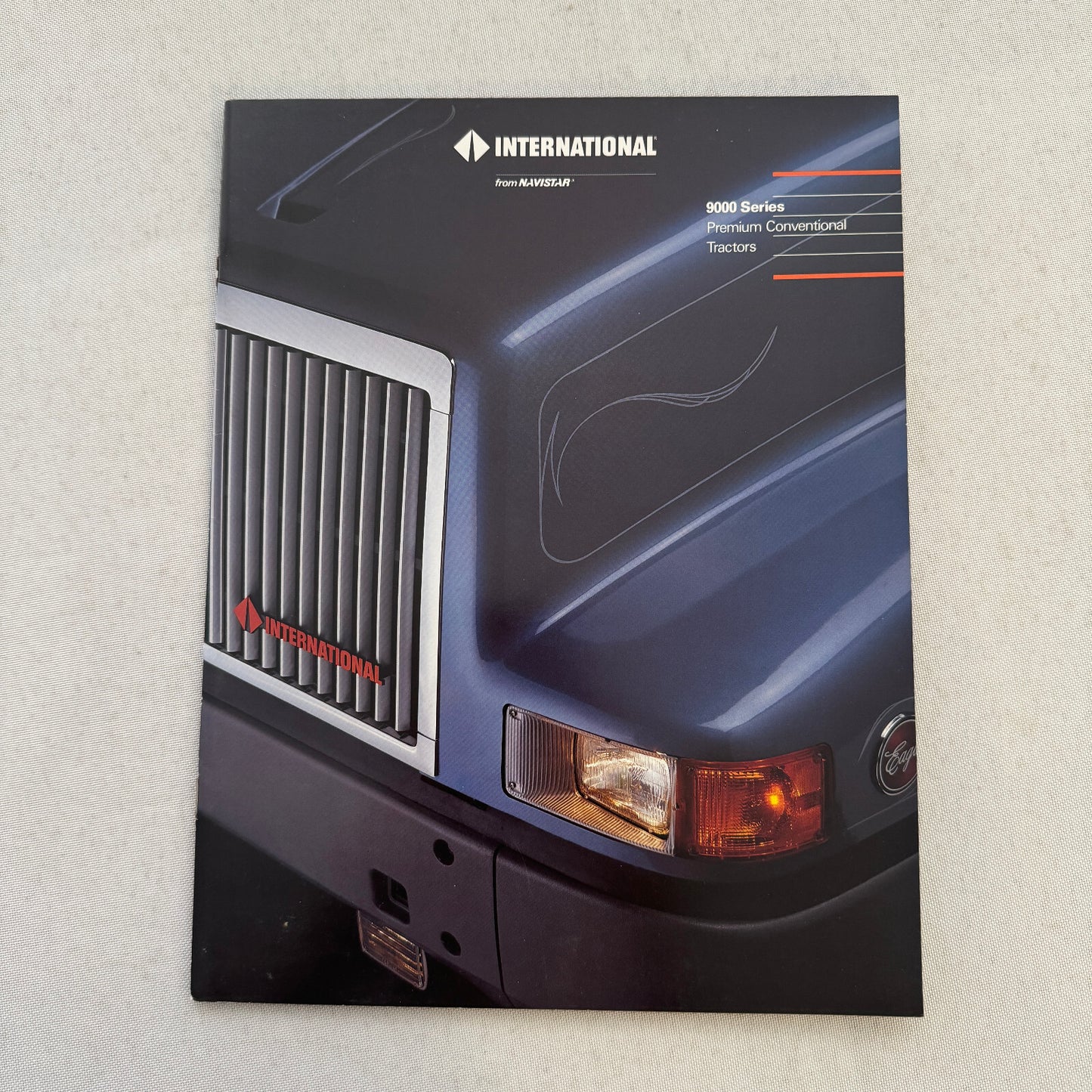 International 9000 Series Truck Sales Brochure Catalog Advertising