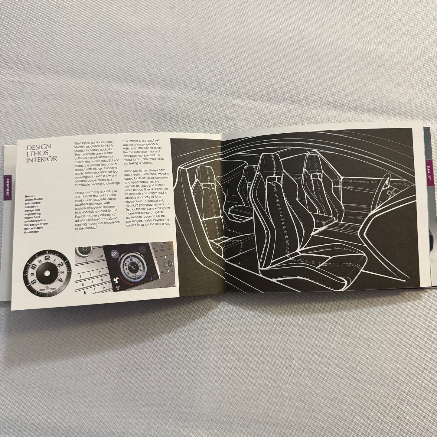 Aston Martin Rapide Car Press Kit Brochure with Photo CD DB9 DBR9 V8 Vantage