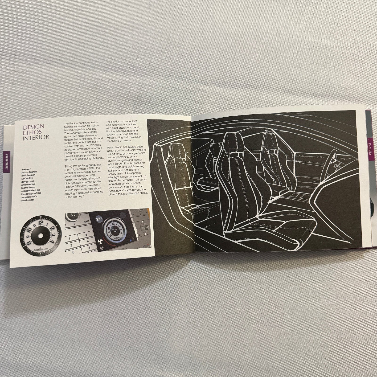 Aston Martin Rapide Car Press Kit Brochure with Photo CD DB9 DBR9 V8 Vantage