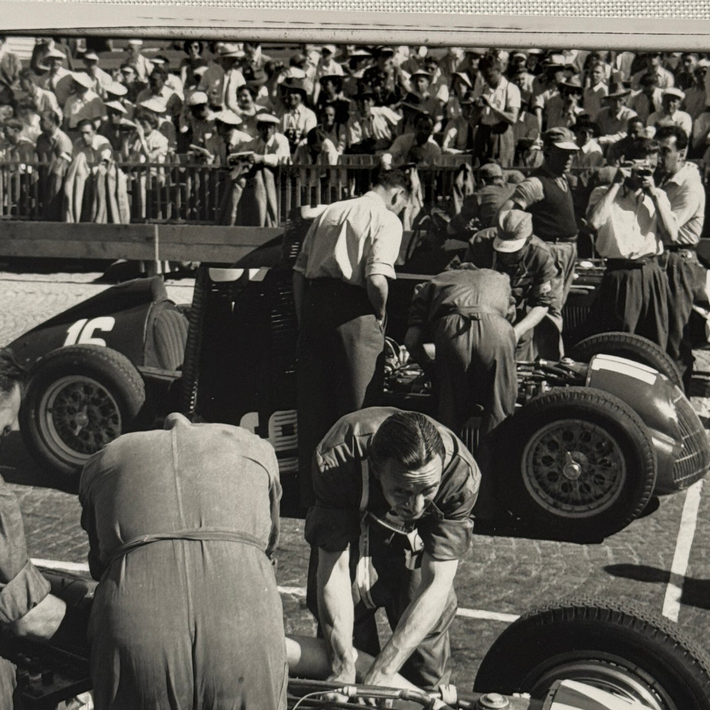 Alfa Romeo 158 Swiss Grand Prix 1950 Juan Manuel Fangio Farina Racing Photo