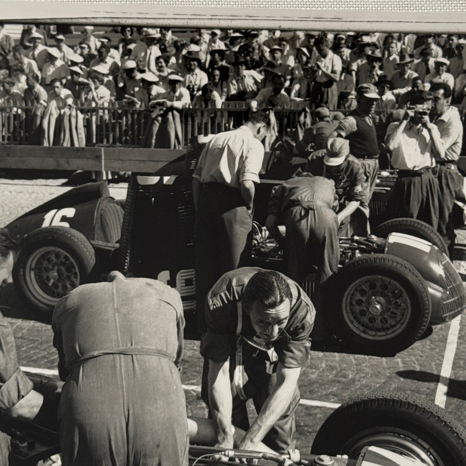 Alfa Romeo 158 Swiss Grand Prix 1950 Juan Manuel Fangio Farina Racing Photo