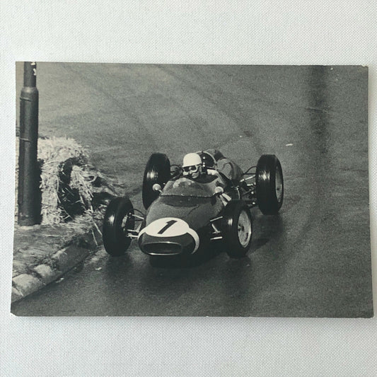 1962 Stirling Moss Lotus Climax Racing Car Photo Photograph 