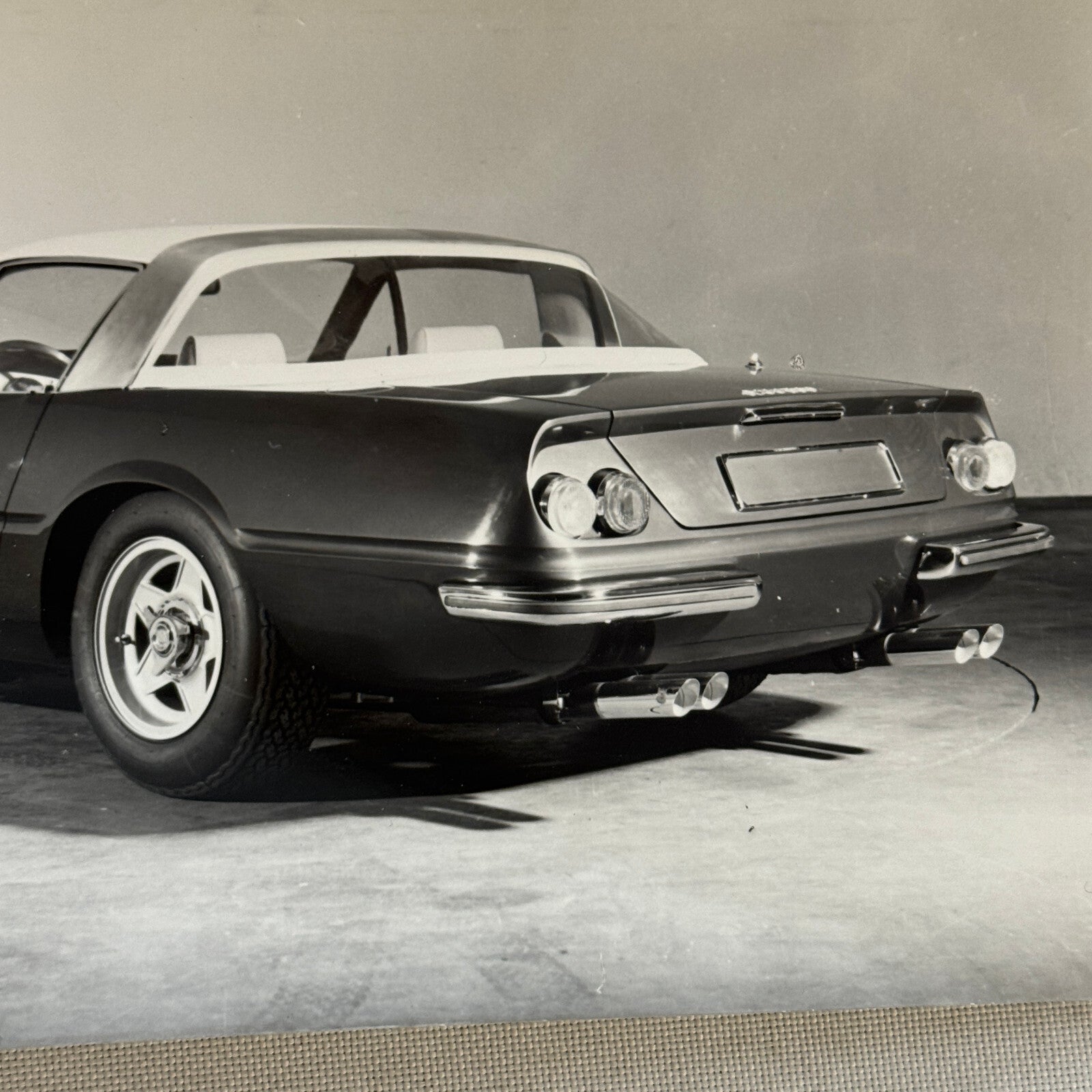Ferrari 365 GTB/4 Pininfarina Factory Press Photo Photograph Print Vintage