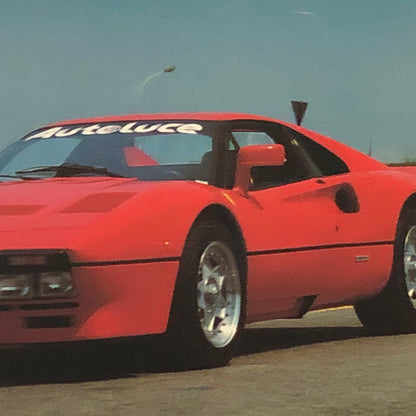 Ferrari 288 GTO Car Postcard Post Card Ferrari 288GTO
