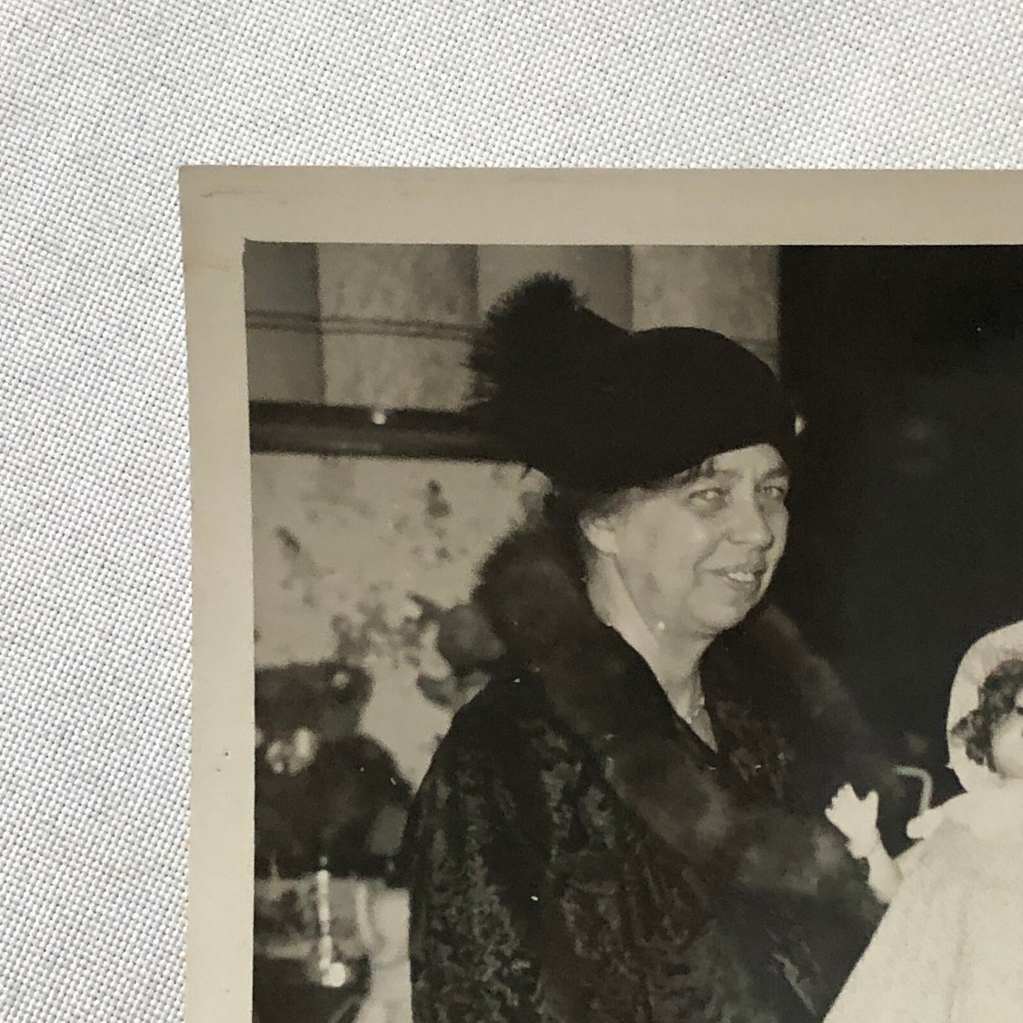 Press Photo Photograph Eleanor Roosevelt First Lady 1933 George Washington House