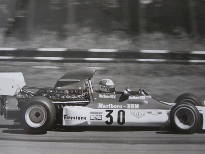 Vintage 1973 Argentine Grand Prix Racing Photograph Photo JP Beltoise BRM 