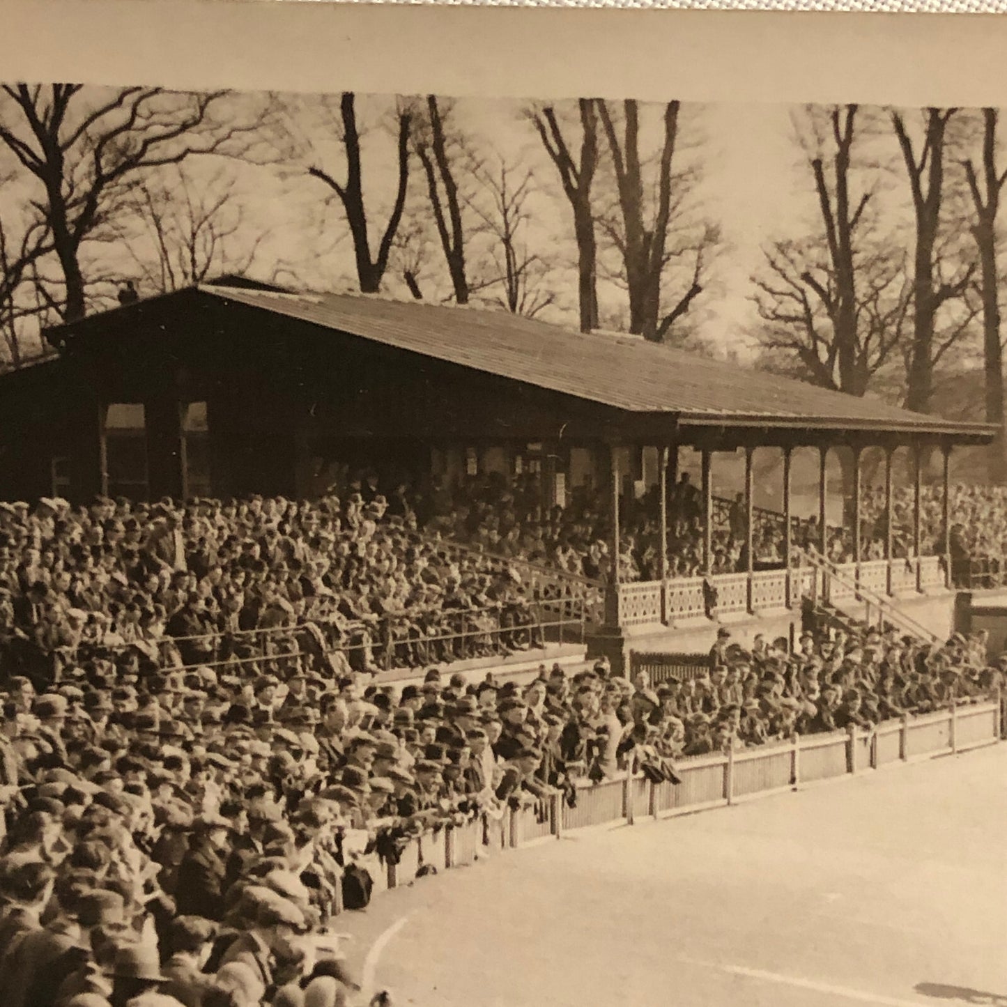 Press Photo Photograph Bicycle Racing Bike Race at Herne Hill Track 1932 UK ?