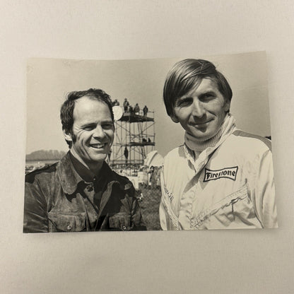 Vintage Racing Photo 1971 Thruxton F2 Race Derek Bell Peter Gethin Motorsport