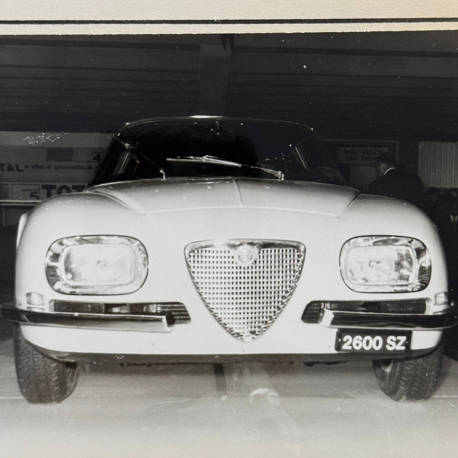 Alfa Romoe 2600 SZ Car Photo Photograph Vintage