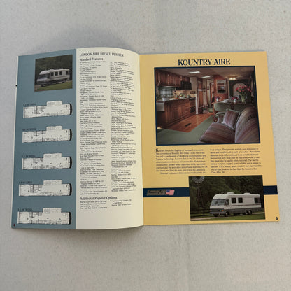1994 Newmar Kountry Style RV Sales Brochure Catalog London Aire Mountain Aire +