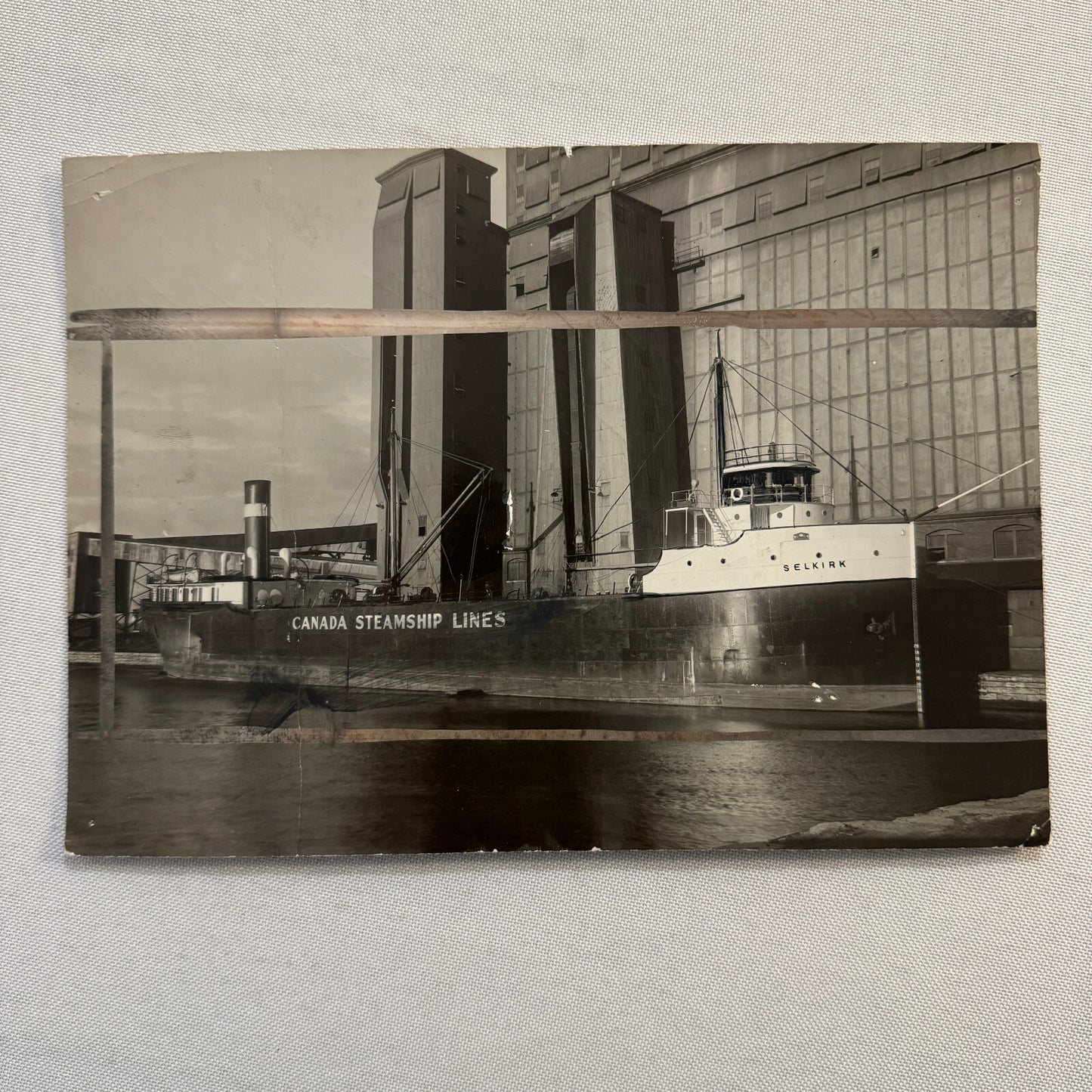 Canada Steamship Lines Selkirk Boat Ship Vessel Photo Photograph Vintage