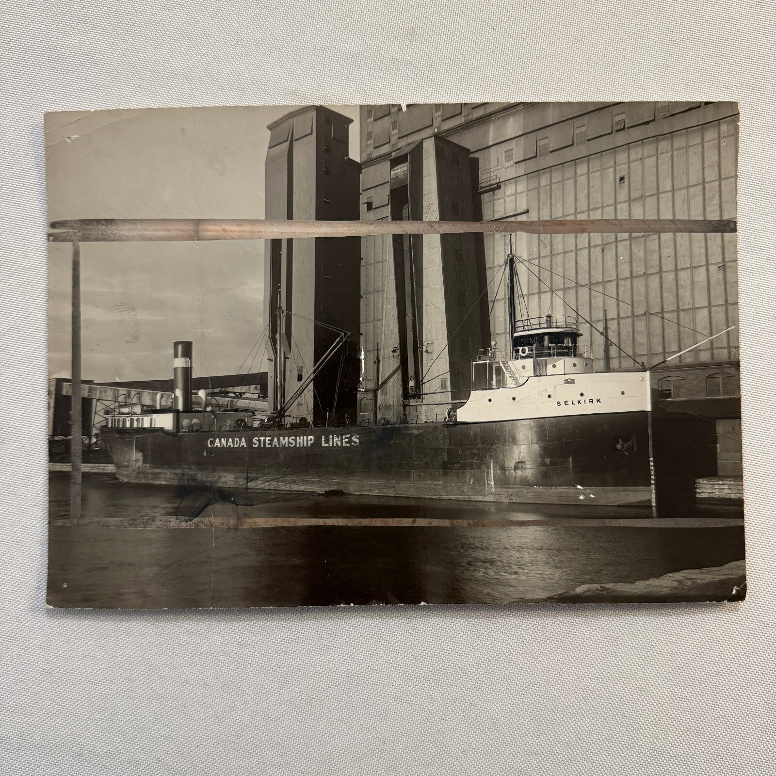 Canada Steamship Lines Selkirk Boat Ship Vessel Photo Photograph Vintage
