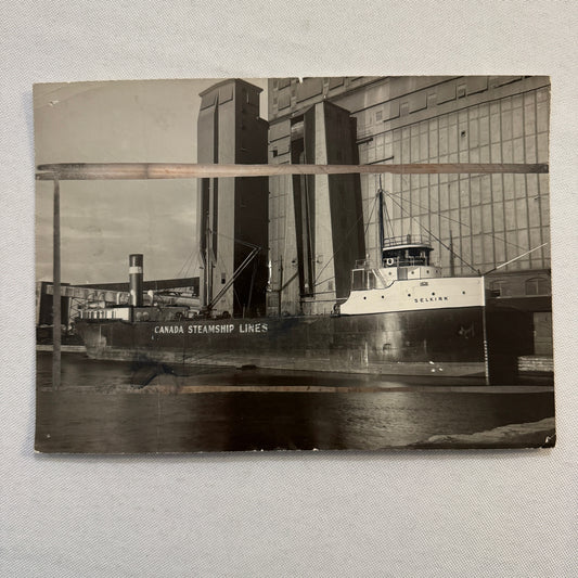 Canada Steamship Lines Selkirk Boat Ship Vessel Photo Photograph Vintage