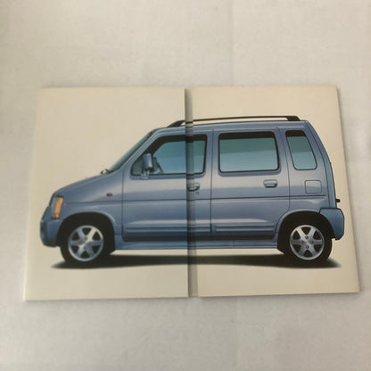 Suzuki Wagon R + Press Kit Brochure Diskette 35mm Slides Photos 1997 GERMAN Text