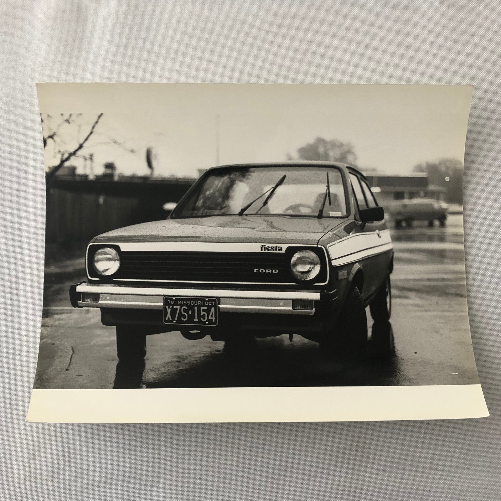 Vintage Ford Fiesta Car Photo Photograph Lot 6x