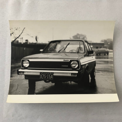 Vintage Ford Fiesta Car Photo Photograph Lot 6x