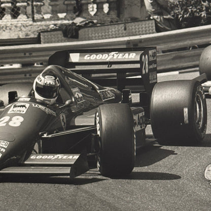 Vintage Ferrari Formula One F1 Racing Photo Photograph Gerhard Berger