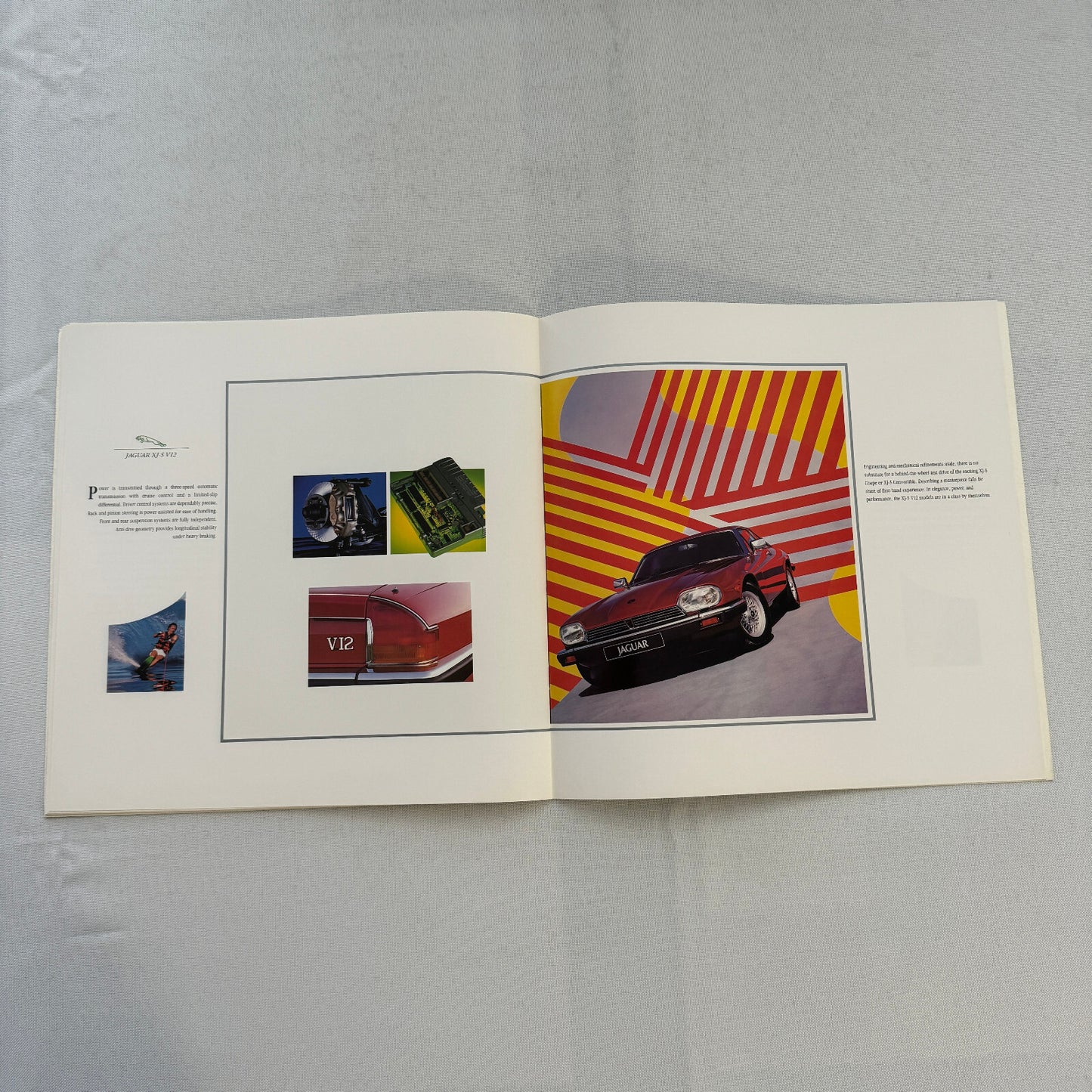 Jaguar XJ-S V12 Car Sales Brochure Catalog Advertising Coupe Convertible