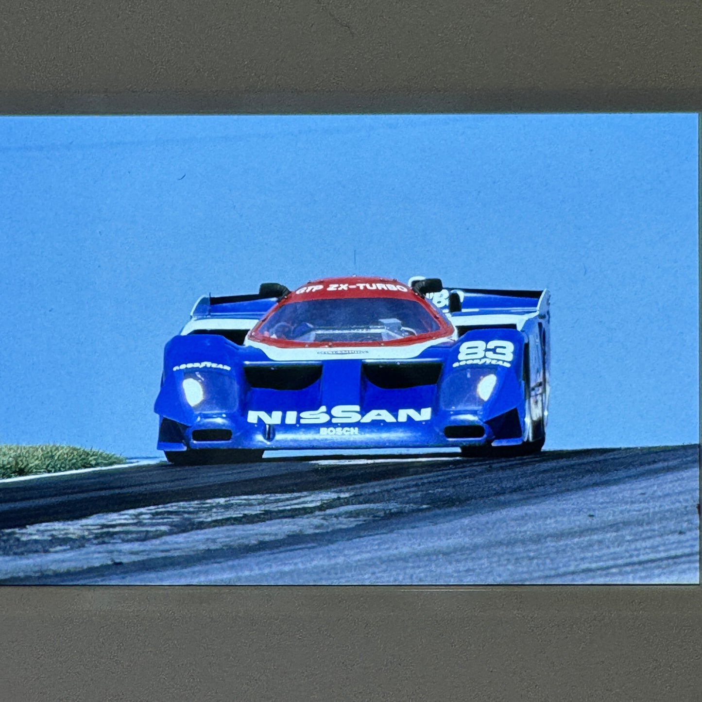 Nissan R91CP Racing Car 35mm Slide Vintage