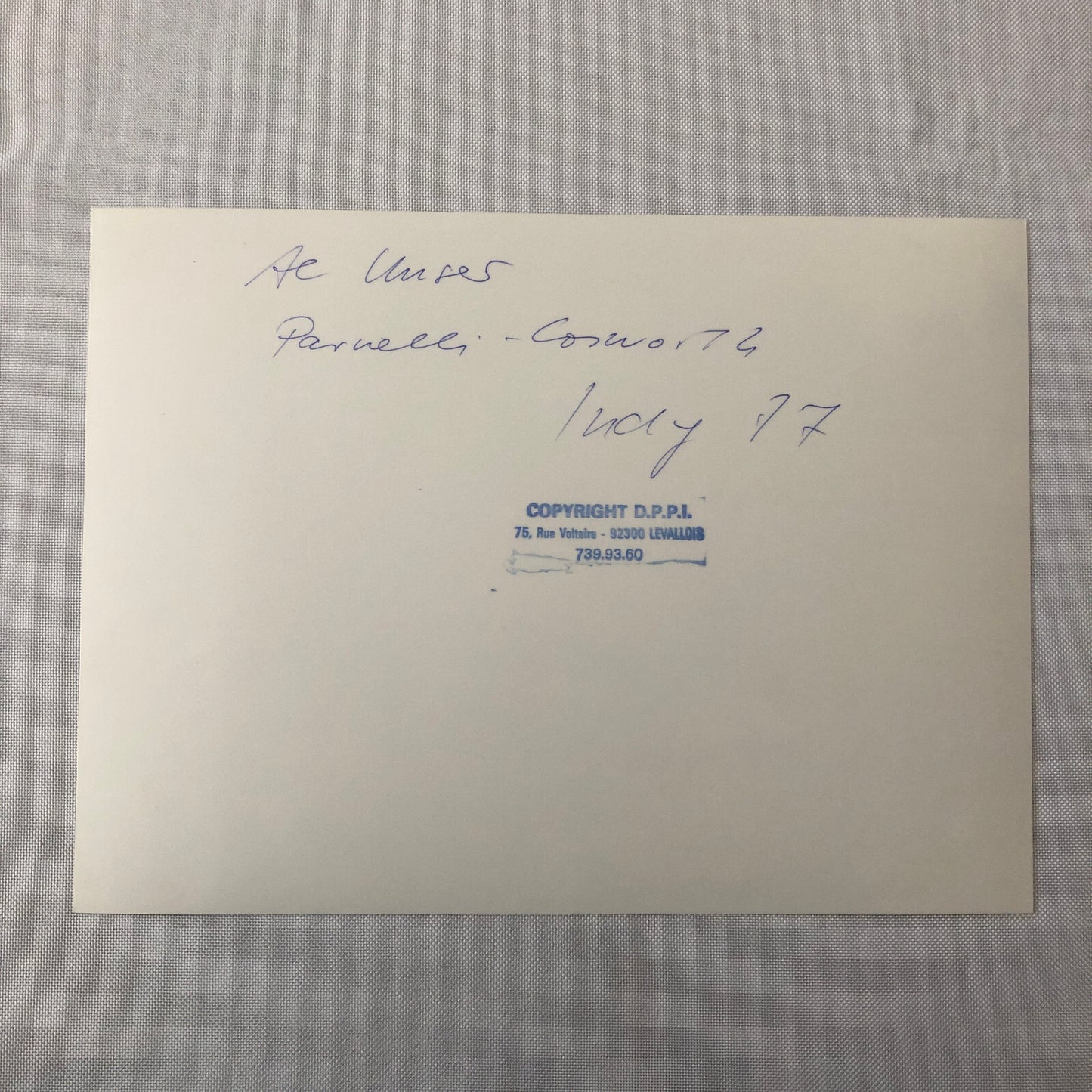 Vintage Indy Indianapolis Racing Photo Photograph DPPI Al Unser 1977