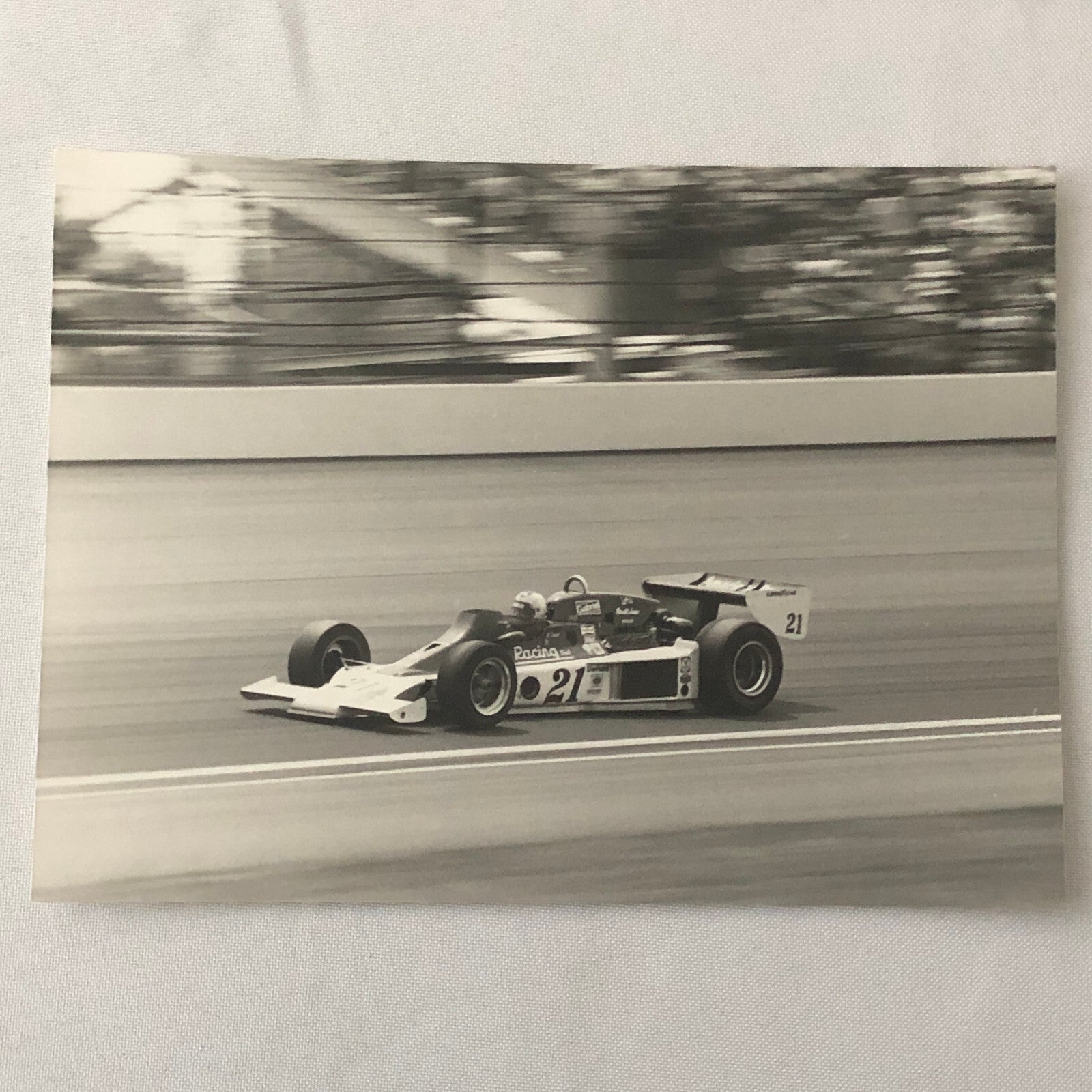Vintage Indy Indianapolis Racing Photo Photograph DPPI Al Unser 1977
