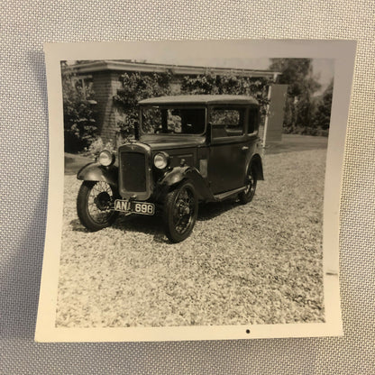 Vintage 1933 Austin Y Saloon Car Photo Photograph Print Lot of 4