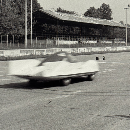 Abarth Alfa Romeo 1100 Pininfarina with Carlo Abarth 1957 Photo Photograph Print