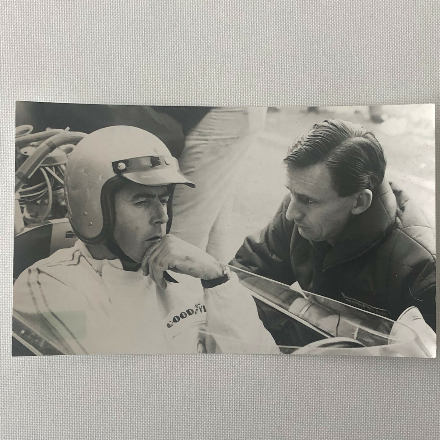Vintage Car Racing Photo Photograph - Jack Brabham 1966