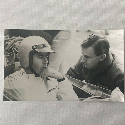Vintage Car Racing Photo Photograph - Jack Brabham 1966