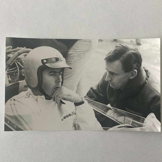 Vintage Car Racing Photo Photograph - Jack Brabham 1966