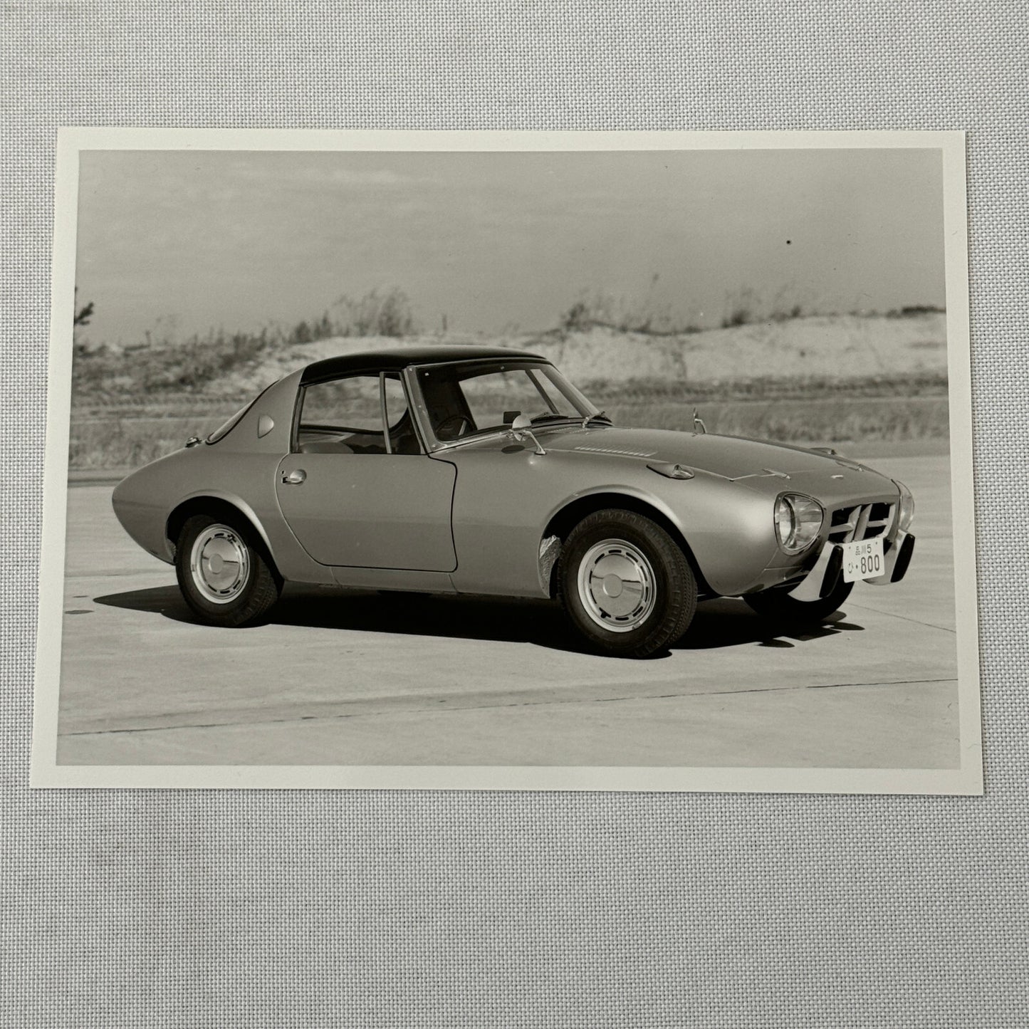 Vintage Toyota 800 Sport Car Press Photo Photograph