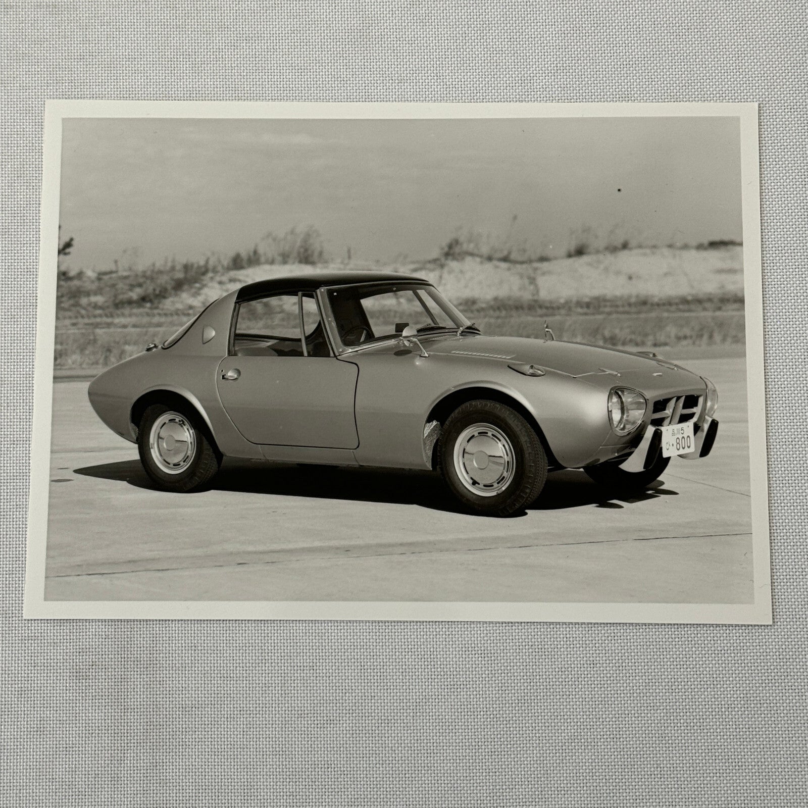 Vintage Toyota 800 Sport Car Press Photo Photograph