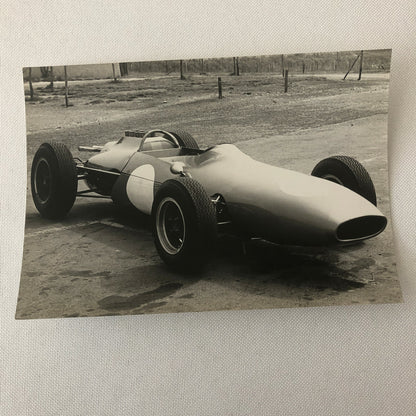 Vintage Racing Car Press Photo Photograph Print 