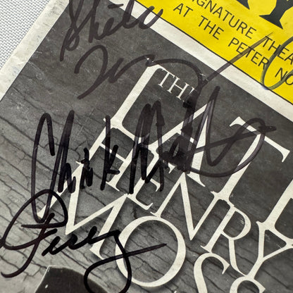 The Late Henry Moss Cast Signed Playbill Autographed Ethan Hawke Guy Boyd 2001